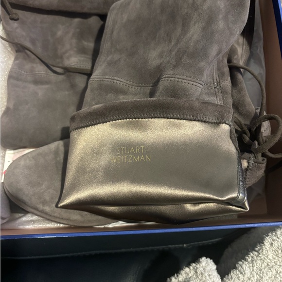Stuart Weitzman Lowland over the knee suede boots - Picture 11 of 11